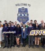 Finn Valley College participants in World of Work Programme