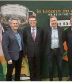 The four person delegation who attended Monday night's meeting (Pic Donegal GAA)