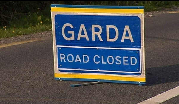 Garda Road Closed 1