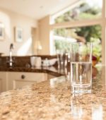 Glass of drinking water
