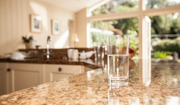 Glass of drinking water