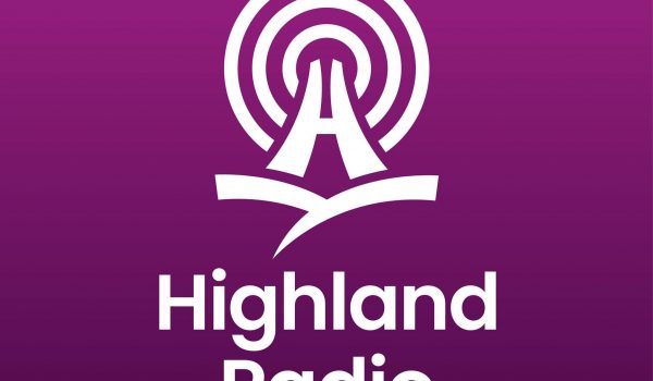 Highland Radio Logo Purple