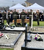 Private Sean Rooney burial