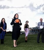 Minister for Media, Tourism, Arts, Culture, Sport and the Gaeltacht, Catherine Martin and members of Sport Ireland at the announcement of the investment package of €7.3m in Dormant Accounts Funding.