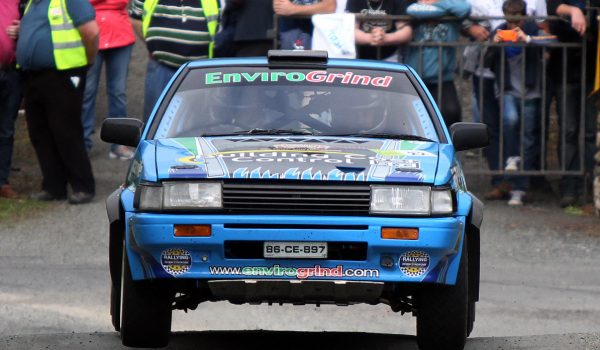 Kevin  Eves an William Lynch leading the National Rally . Photo Brian McDaid