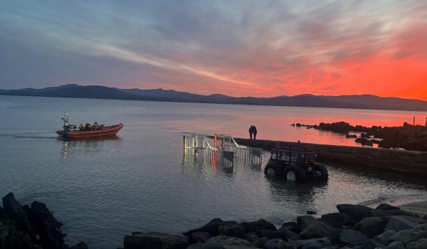 Lough Swilly RNLI's new lifeboat Davdot returning