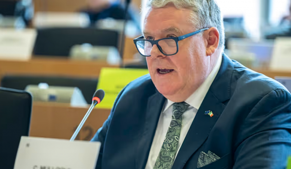 MEP Mullooly speaking to Commission on the Civil Protection Mechanisim