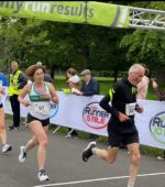 Martin Kerr who won Gold in the over 70's category at the National 5k Championships