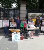 Mica Protest Leinster House