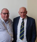 Cllr Michael McClafferty pictured with Cllr Anthony Molloy