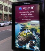 REPRO FREE
September 2018 – Tourism Ireland in Australia is rolling out ‘early bird’ campaigns with both Qatar Airlines and Etihad Airways this autumn, to capitalise on the important ‘early bird’ booking season, when all the major airlines promote their special fares. The campaigns include online, print and outdoor ads, targeting ‘Culturally Curious’ and ‘Social Energiser’ travellers and keeping Ireland ‘front of mind’ for Australians considering a trip to Europe in 2019.
PIC SHOWS: Outdoor ad featuring Fanad Lighthouse – part of Tourism Ireland’s campaign with Qatar Airlines in Australia.
Pic – Tourism Ireland (no repro fee)
Further press info – Sinéad Grace, Tourism Ireland 087-685 9027