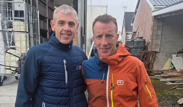 Highland's Oisin Kelly will Kris Meeke who will compete in the Donegal Rally next month.