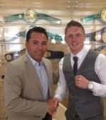 Jason Quigley signing with Oscar De La Hoya's Golden Boy Promotions in 2014