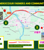 Preferred travel route for attendees as per Garda instructions. Please obey the rules of the road. Please follow the Garda instructions. Drive safe.