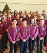 Raphoe Central National School who featured in Highland's Christmas Day Carol Service
