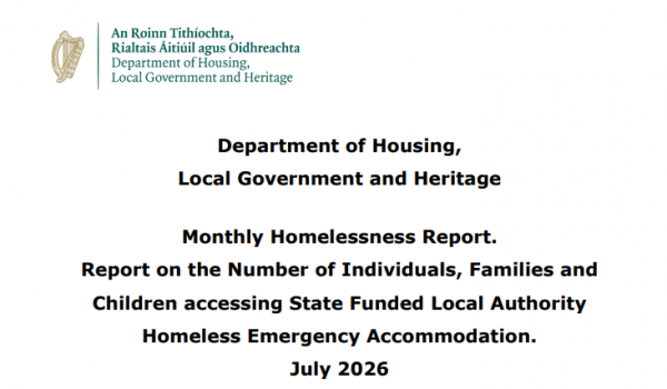 July homeless figure DOH
