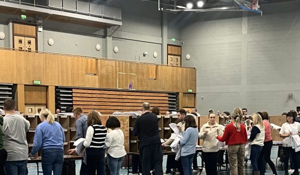 Sorting Votes Election Count Centre