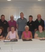 The newly elected committee after the 47th Donegal Sports Star Awards AGM in the Mount Errigal Hotel on Monday evening. Included at front from left - Nancy McNamee, May Logue (Secretary), Grace Boyle (Chairperson), Alma Curran. Back from left - Darran Nash, Seamus Curran, Paul McDaid (Assistant-Secretary), Paul Callaghan (Vice-Chairperson), Neil Martin, Bartley McGlynn (Joint Treasurer), Gerry Davenport and Patrick McLaughlin (Joint Treasurer).