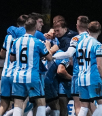 Strabane Atheltic celebrate