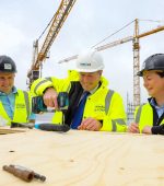 Education Minister ’Tops Out’ at Strule Shared Education Campus

Education Minister Paul Givan at the ‘topping out’ ceremony at Strule Shared Education Campus, Omagh to mark the completion of the main structural works onsite. Included are Stephen Harpur, construction lead, WLJV,  and Donna McCullagh, WLJV SHEQ manager.


Credit Lorcan Doherty