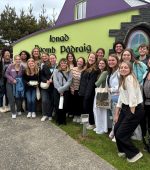 Students from North Caolina State University visiting Donegal Gaeltacht