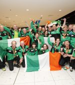 TransplantTeamIreland at Dublin airport after World Transplant Games