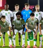 Ireland's U17's at the World Cup in Qatar.