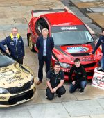 Launching the 2017 John Muholland Motors Ulster Rally are competitors Gordon Noble, Rory Kennedy, Michael Dunlop (who finished 3rd overall last year), Eathan McColgan (youngest navigator at 16), Callum Devine (winner of the BRC Juniors in Ypres, Belgium last weekend) and Adam Bustard. This year's event takes place in Derry/Londonderry, Strabane and surround areas on Friday 18 & Saturday 19 August 2017. For more information visit www.ulsterrally.com