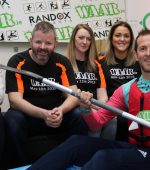 Adam Speer as he launched WAAR 2019 on Wednesday evening pictured with, from left, Dr Ciaran Richardson, Randox, Brian O'Donnell, Brid Boyle, Diane Robinson and Eilis Doherty, Donegal Airport. (Photos by Eoin Mc Garvey)