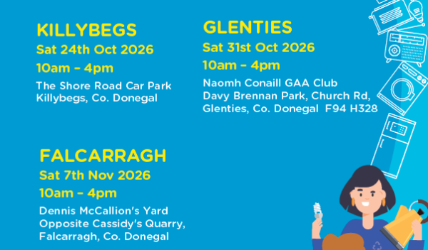 WEE Collection Events Donegal 2026