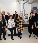 Guest with the upgraded Xray machine at the opening of the upgraded Radiology Department of Dungloe Community Hospital and event to showcase the Radiology upgrades across Donegal. Photo Clive Wasson