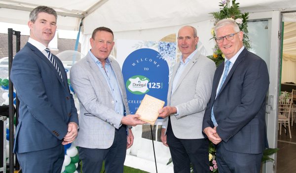 At the Donegal Creameries 125th Anniversary Celebrations in Killygordon on Tuesday last.    Photo Clive Wasson