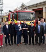 New fire engine, Officially handed over to Gaoth Dobhair, Fire brigade, Highland Radio News, Letterkenny, Donegal