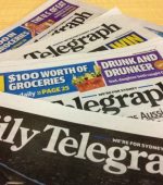 daily telegraph front