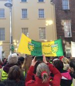 donegal childcare rally