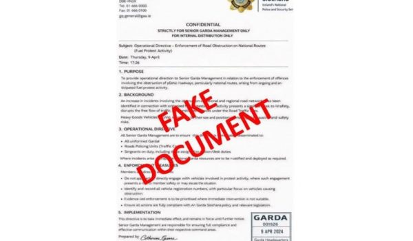 fake document
