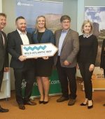 REPRO FREE
04/10/2018, Offenbach, Germany – Thirty (30) tourism companies from the island of Ireland travelled to Offenbach, near Frankfurt – to take part in a B2B workshop and networking event with leading German tour operators. The event was organised by Tourism Ireland, in a bid to grow visitor numbers from Germany, our third-largest tourism market, in 2019 and beyond.
PIC SHOWS: Shane Clarke, Tourism Ireland; Ciarán McLoone, Fáilte Ireland; Elaine McInaw, Abbey and Central Hotels, Donegal; Michael O’Sullivan, Tourism Ireland board member; Claire O’Reilly, Nesbitt Arms Hotel; and Finola O’Mahony, Tourism Ireland, attending Tourism Ireland’s B2B workshop and networking event in Offenbach.
Pic – Tourism Ireland (no repro fee)
Further press info – Sinéad Grace, Tourism Ireland 087-685 9027