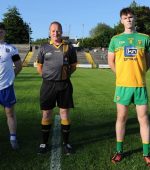 The late Brendan Og Duffy before Friday night's Ulster Semi Final with Donegal Under 20's. Photo: @UlsterGAA