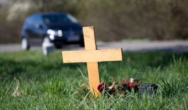 road death memorial