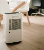 A large dehumidifier inside a house