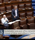 Pearse, Kilcar, Post Office, Closure, County Donegal, Dail Eireann, Highland Radio, Letterkenny, Donegal