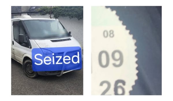 seized van