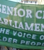 senior citizens parliament banner