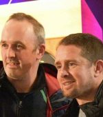 Shane Williams (left) pictured this week in Glenswilly. Photo Geraldine Diver.
