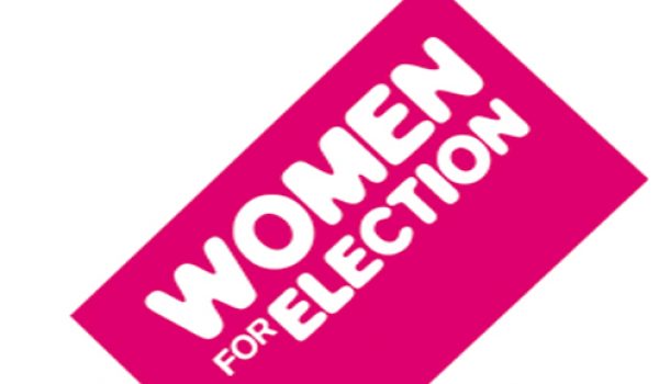 women for election logo